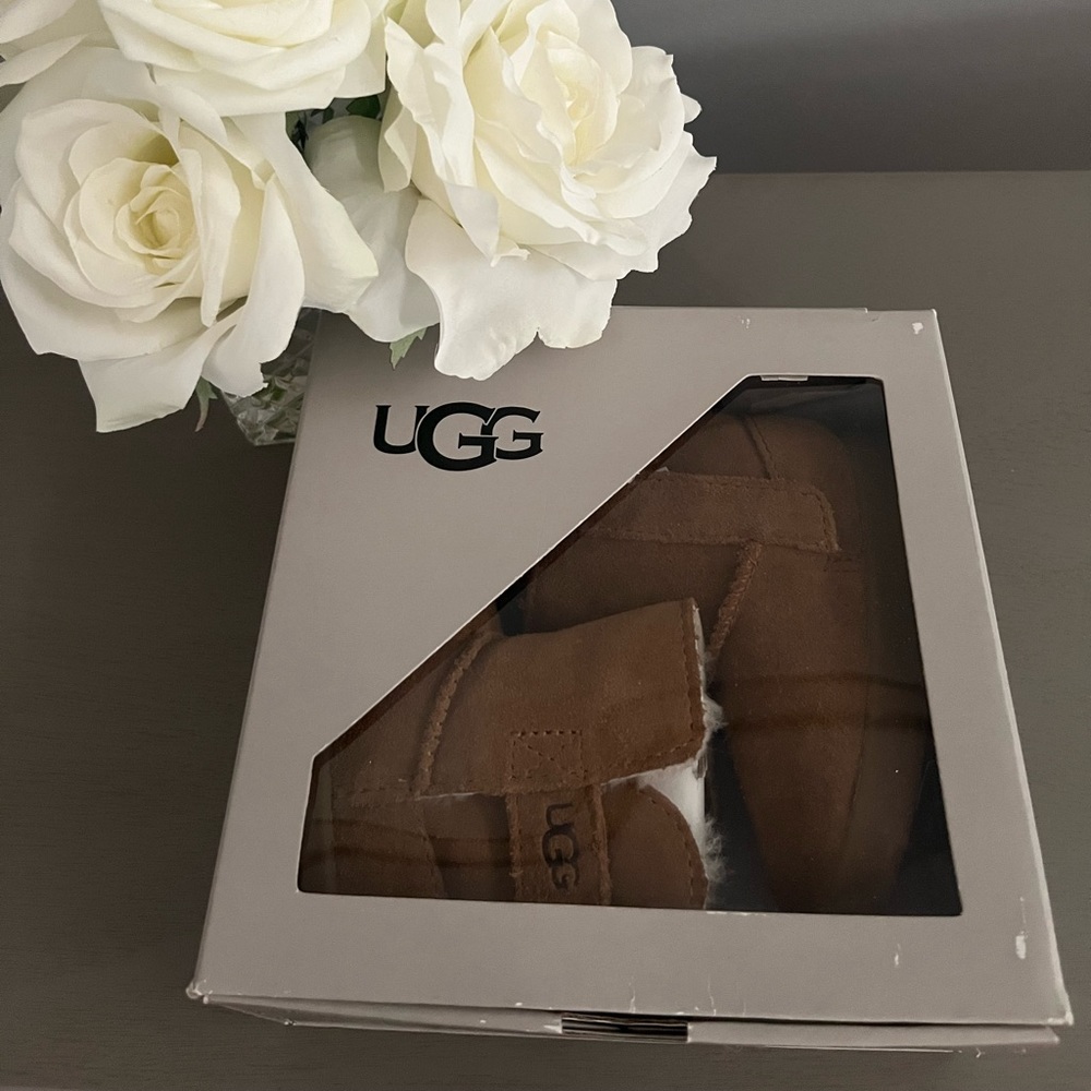 Brown Keelan toddler Ugg boots